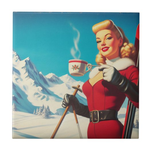 ヴィンテージの娘 タイル (正面)