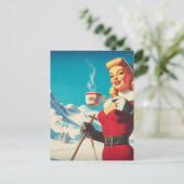 ヴィンテージの娘 ポストカード (スタンド正面)