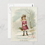 ヴィンテージの娘 ポストカード (正面/裏面)