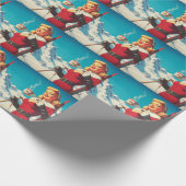 ヴィンテージの娘 ラッピングペーパー (角)