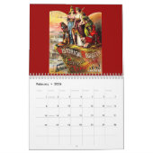 ヴィンテージの娯楽-カレンダー カレンダー (2月 2026)