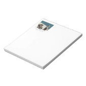 ヴィンテージの子どもたちがクリスマスの冬を過ごす ノートパッド (回転)