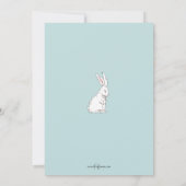 ヴィンテージの子どもたち（イースターバニーと卵） シーズンカード (裏面)