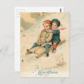 ヴィンテージの子どもたち ポストカード (正面/裏面)