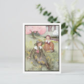 ヴィンテージの子どもたちAnne Anderson ポストカード (スタンド正面)