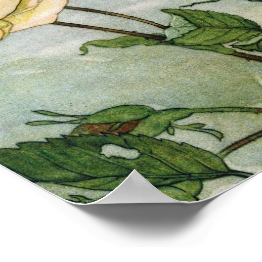 ヴィンテージの子どもアートWenz Vietorポスター ポスター (角)