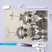 ヴィンテージの子どもハロウィーン宇宙コスチューム 薄葉紙 (クラフト)