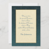 ヴィンテージの子のスレッド シーズンカード (裏面)