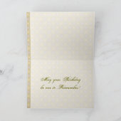 ヴィンテージの子ネコのバースデー・カード カード (内部)