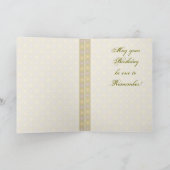 ヴィンテージの子ネコのバースデー・カード カード (内部)