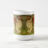 ヴィンテージの子ネコのマグ コーヒーマグカップ (中央)