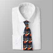 ヴィンテージの子供が図書館の本を読む ネクタイ (タイ)