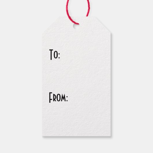 ヴィンテージの子供のクリスマスラッピング紙ラベル ギフトタグ (裏面)