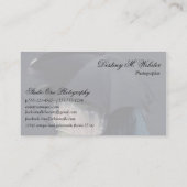 ヴィンテージの子供の油絵の写真 名刺 (裏面)