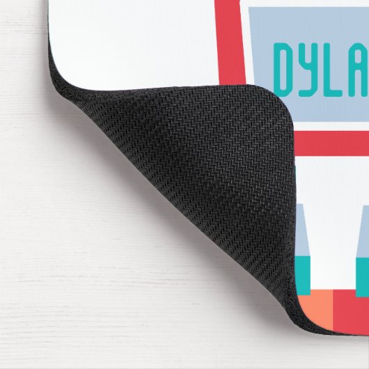 ヴィンテージの子供へかわいいロボットおもちゃ マウスパッド (コーナー)