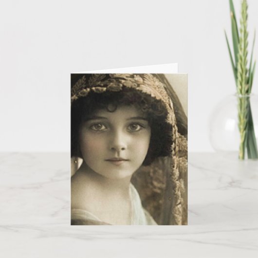 ヴィンテージの子供カード シーズンカード (正面)