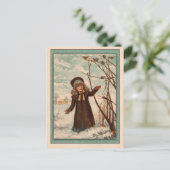 ヴィンテージの子供用プリマーイラスト ポストカード (スタンド正面)