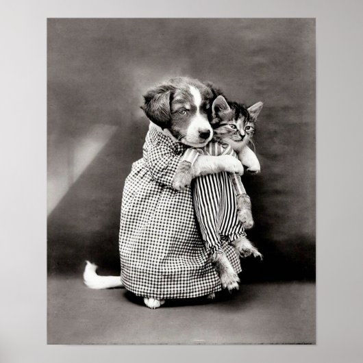 ヴィンテージの子犬のポスター ポスター (正面)