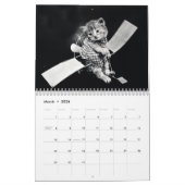 ヴィンテージの子犬及び子ネコのカスタムによって印刷されるカレンダー カレンダー (3月 2026)