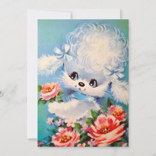 ヴィンテージの子犬 シーズンカード (正面)