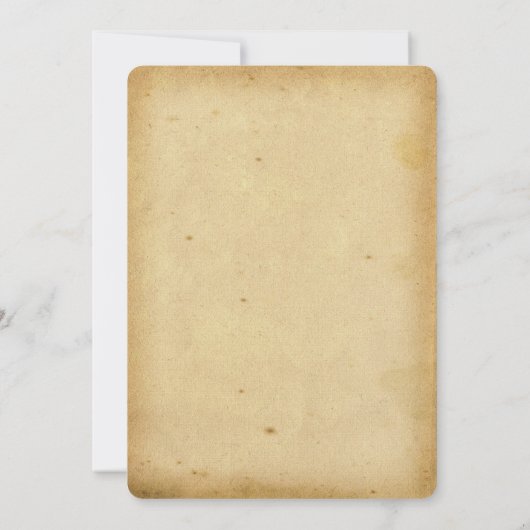 ヴィンテージの孔雀のモノグラムの結婚式招待状 招待状 (裏面)