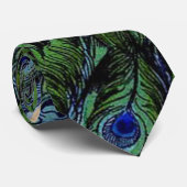 ヴィンテージの孔雀の人の結婚式のタイ ネクタイ (ロール)