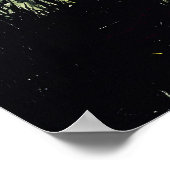 ヴィンテージの孤独 – 穏やかな自然の中の男と犬 ポスター (角)