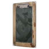 ヴィンテージの学校の石板の先生のクリップボード クリップボード (左)