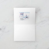 ヴィンテージの学校の韻 サンキューカード (内部)