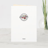 ヴィンテージの宗教のハートイエス・マリア&ヨセフ カード (裏面)