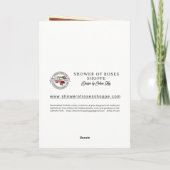 ヴィンテージの宗教のハートイエス・マリア&ヨセフ カード (裏面)