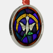 ヴィンテージの宗教オーナメント メタルオーナメント (右)