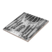 ヴィンテージの宗教ゴシック様式カトリック教会のカテドラル タイル (側面)