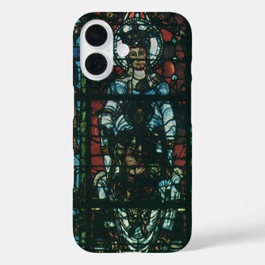ヴィンテージの宗教的な教会のステンドグラスの窓 Case-Mate iPhoneケース (裏面)