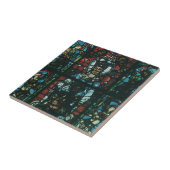 ヴィンテージの宗教的な教会のステンドグラス窓 タイル (側面)