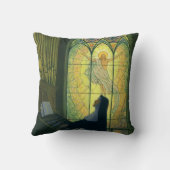 ヴィンテージの宗教遊、修道院のオルガン クッション (裏面)