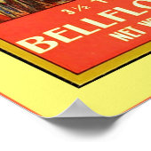 ヴィンテージの実のラベル ポスター (角)