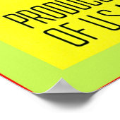 ヴィンテージの実のラベル ポスター (角)