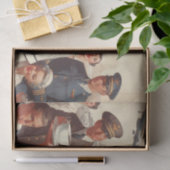 ヴィンテージの客室乗務員ピンアップ 薄葉紙 (ギフト)