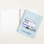 ヴィンテージの小さなトレーラーキャラバンサンダーコーブ プランナー手帳 (ディスプレー)