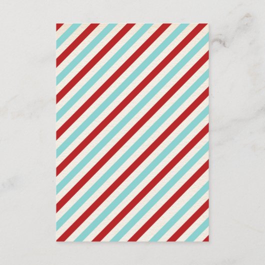 ヴィンテージの小さな男の口ひげ本男の赤ちゃん エンクロージャーカード (裏面)