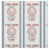 ヴィンテージの小麦粉袋デザイン ファブリック (見本)