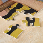 ヴィンテージの少年が懸垂をする、フィットネスとエクササイズ ジグソーパズル (側面)