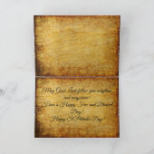 ヴィンテージの少年と少女 緑のセントパトリック カー カード (内部)