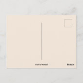 ヴィンテージの少年 ポストカード (裏面)