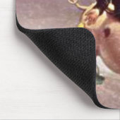 ヴィンテージの少年 マウスパッド (コーナー)