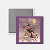 ヴィンテージの少年 マグネット (正面/裏面)