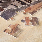 ヴィンテージの嵐が丘Bronteの景色 ジグソーパズル (側面)