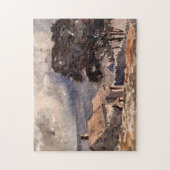 ヴィンテージの嵐が丘Bronteの景色 ジグソーパズル (縦)