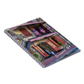 ヴィンテージの川の通りのサバンナのジョージア旅行写真 ノートブック (右側)